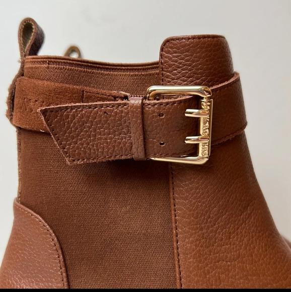 Jack Rogers Leather Ankle Booties Slip On with Buckle.Size 5 - Picture 2 of 6